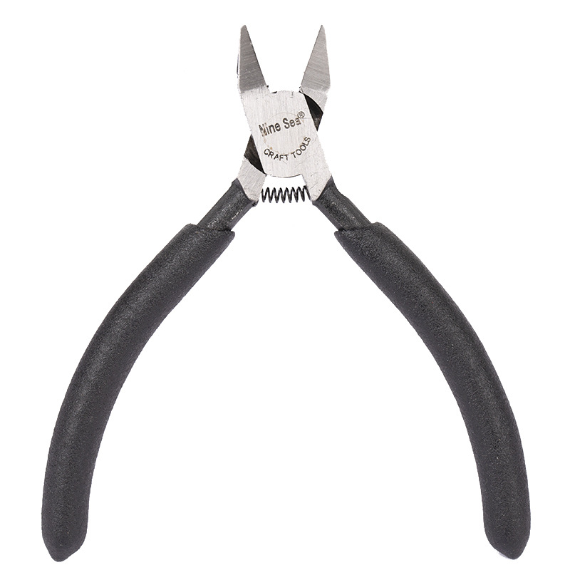 nine sea九洋 薄刃模型剪钳水口钳斜口钳口锋利 咬合度高手舒适柄