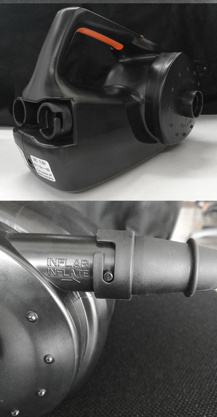 充气船充气泵户外帐篷床垫游泳池橡皮艇充气4500毫安大容量蓄电泵