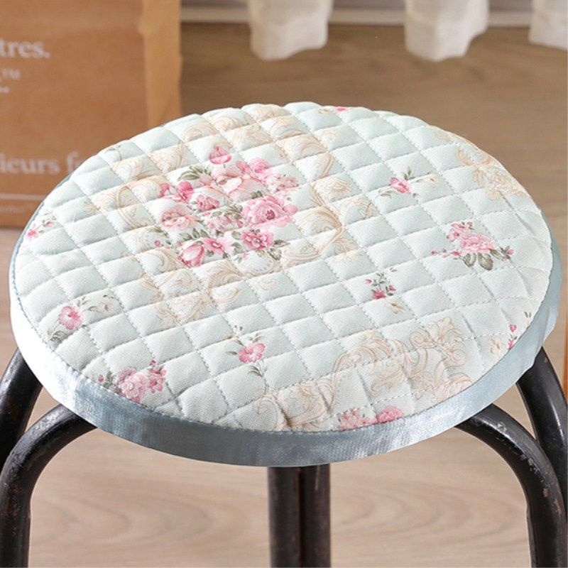 圆凳子套罩饭店圆凳坐垫圆形凳子座垫吧台椅套四季家用小圆凳子垫