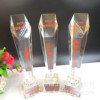 trophy customized Man-made White Crystal K9 Manufactor Direct selling medal Lettering Engraving polishing crystal trophy