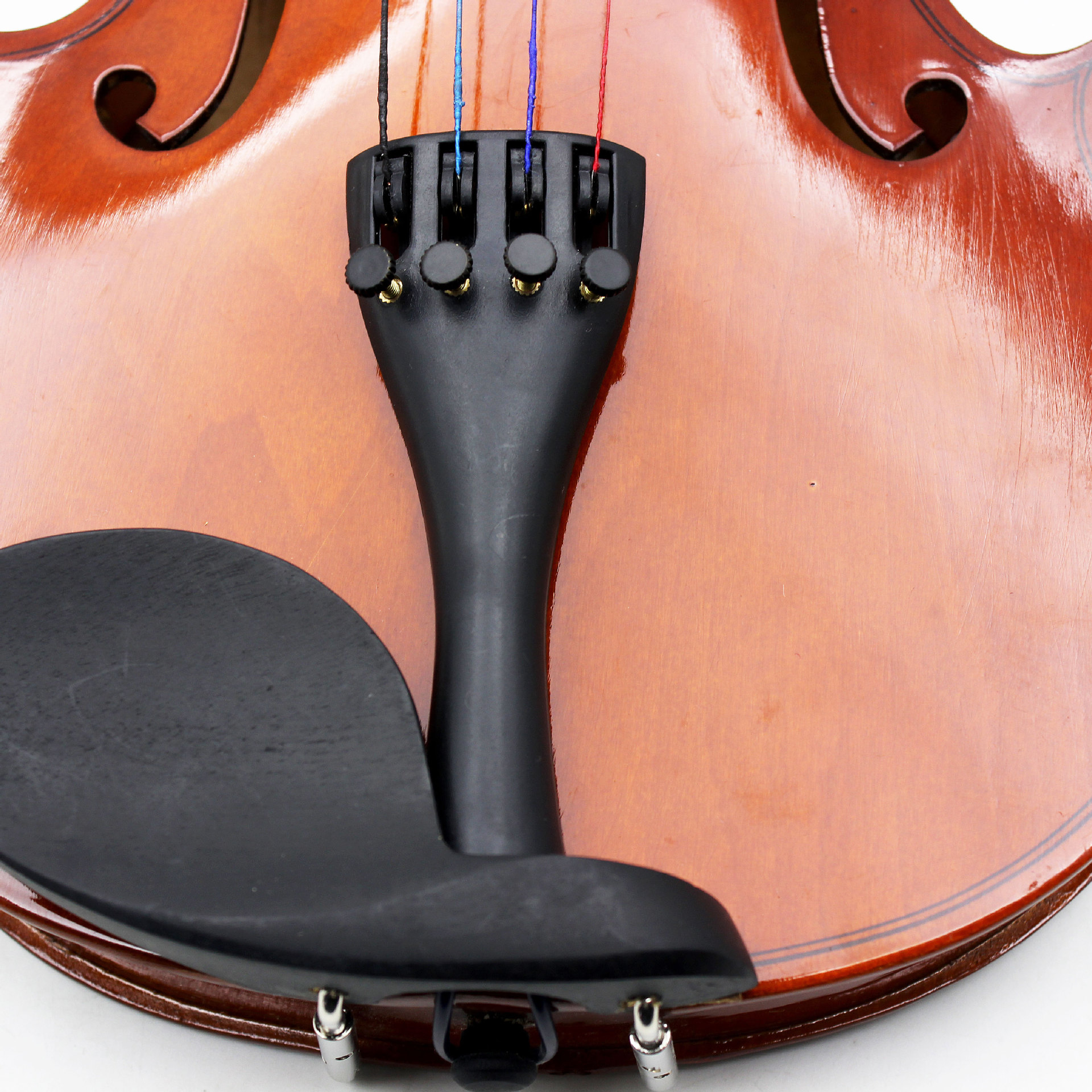 4/4 3/4小提琴铝合金拉弦板 小提琴拉线板提琴配件厂家直发