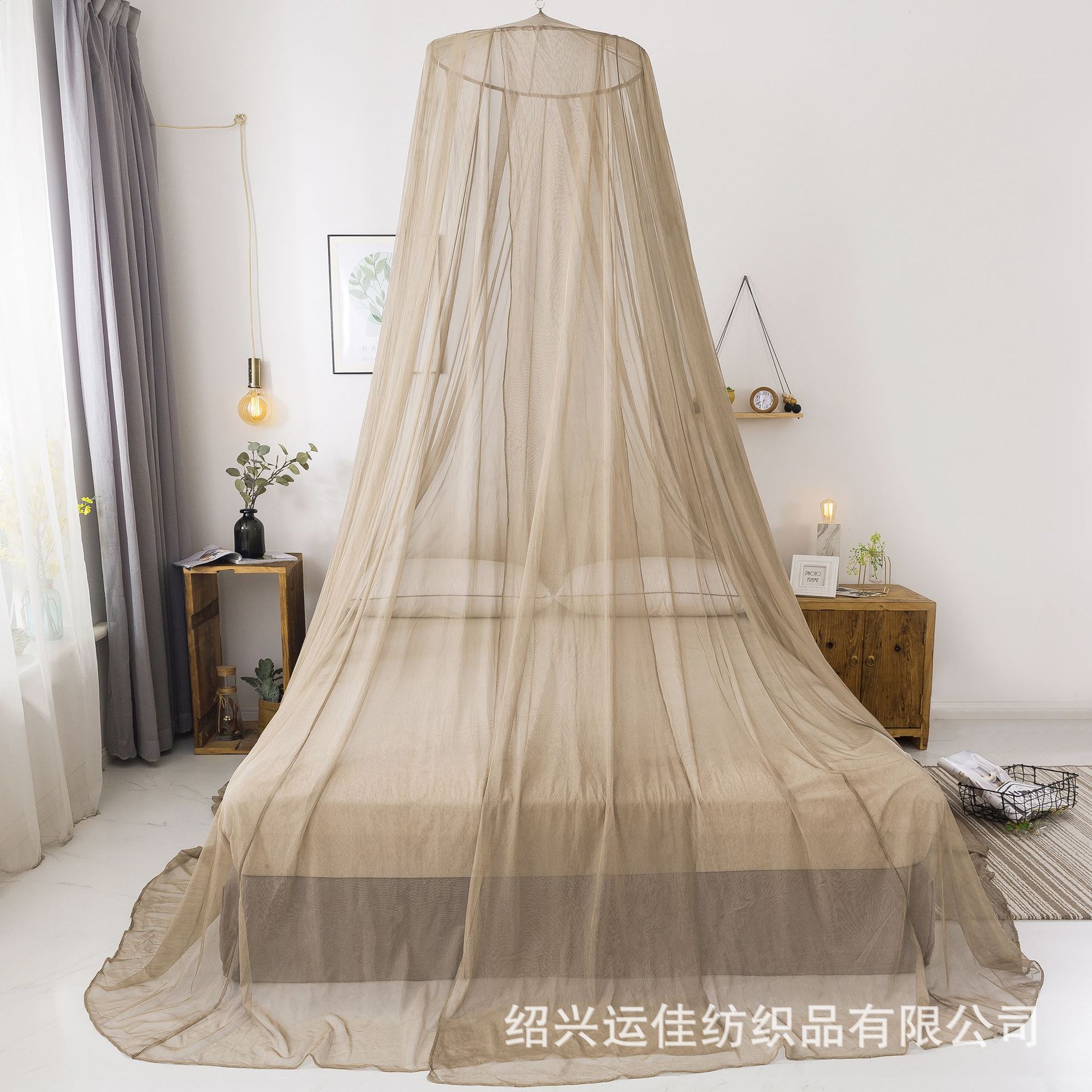 emf 银纤维 防辐射 屏蔽 圆顶蚊帐 安装方便