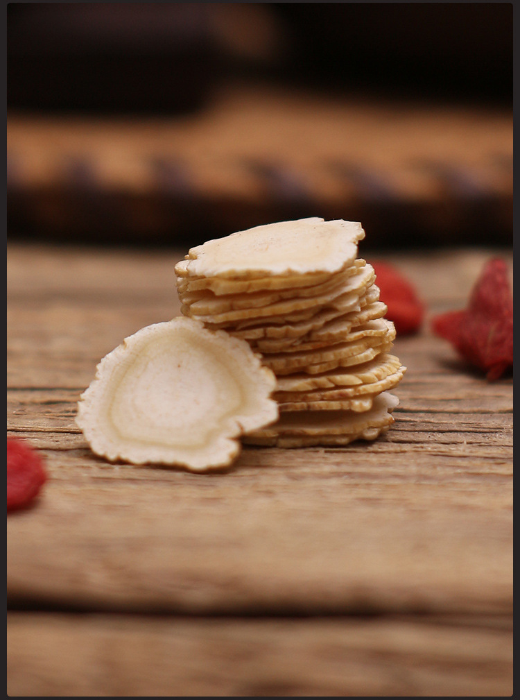 万泓人参片250g长白山人参生晒参参片泡茶人参正品人参片切片泡水