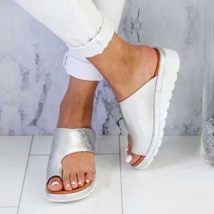 In Stock plus Size 2020 for Spring and Summer Wish AliExpress New European and American Foreign Trade Light Bottom plus Size Women's Sandals