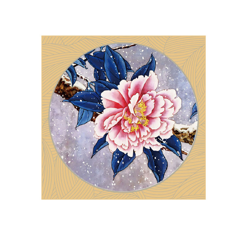 包邮裱边卡纸圆形方形仿镜面纸 重彩棒卡纸 彩铅卡通漫画作品纸