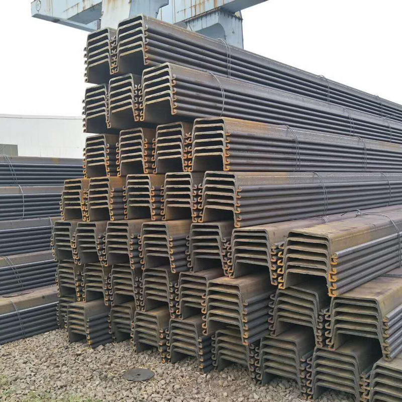 热轧钢板桩 q390p 钢板桩 热轧u型钢板桩加工批发