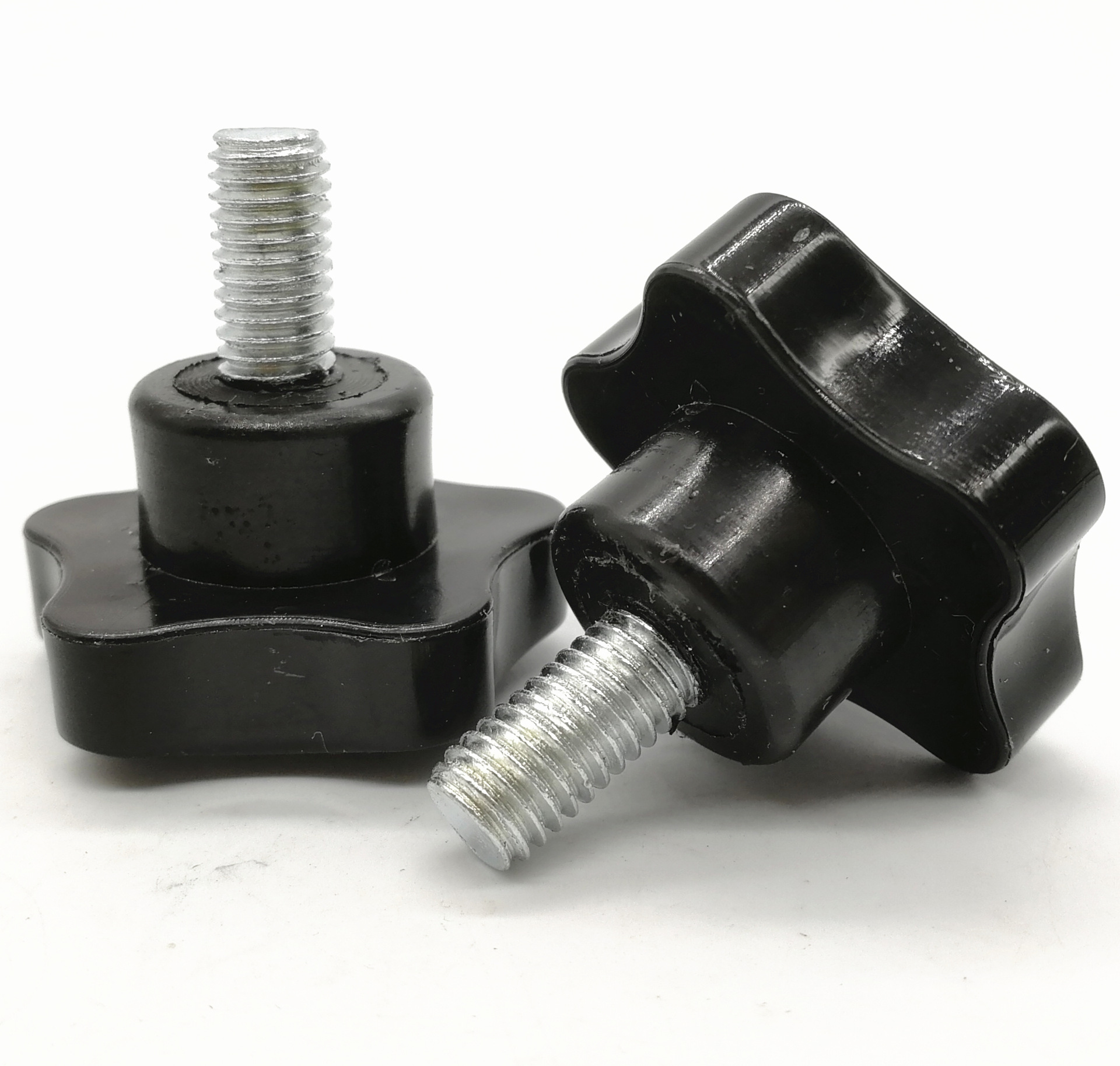 m6m8m10 梅花手柄螺丝 手拧螺丝旋扭星形星型塑料带把手胶木螺丝