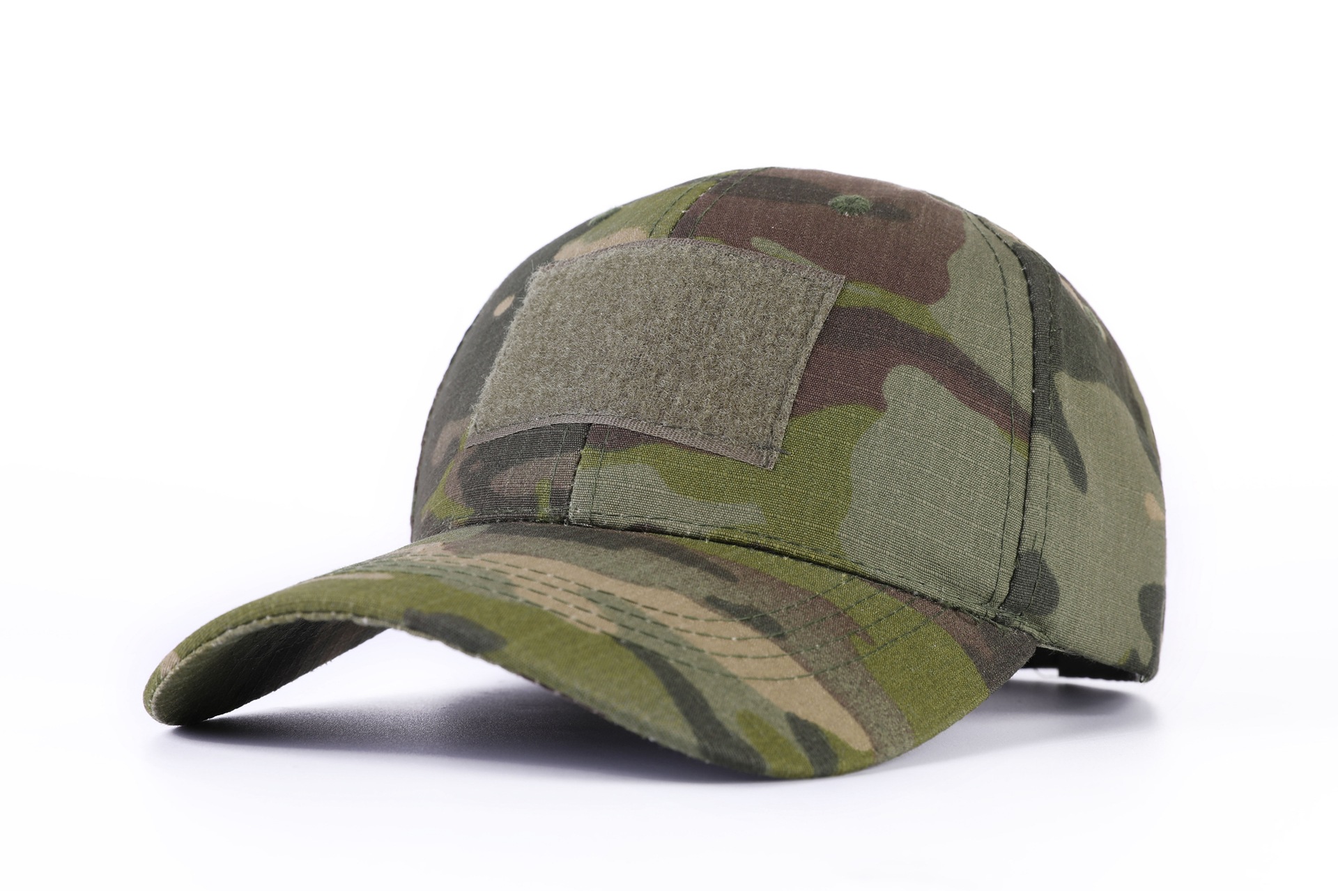 森泷-跨境专供 棒球帽军迷户外蟒纹战术迷彩帽子运动魔术贴鸭舌帽