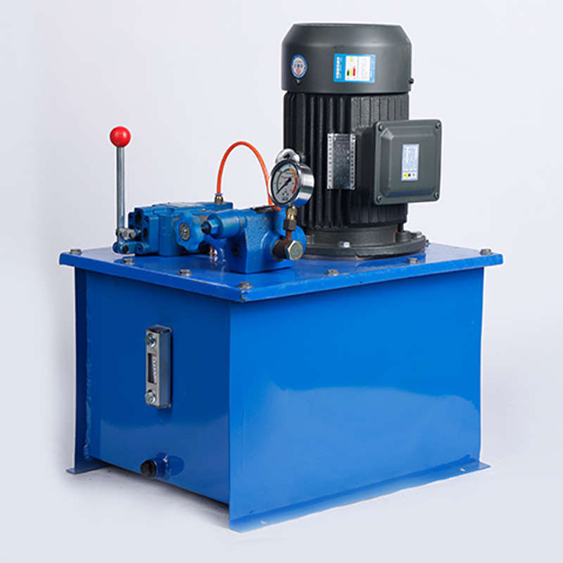 3千瓦齿轮泵分体手动液压站 小型液压泵站微型非标液压系统泵站
