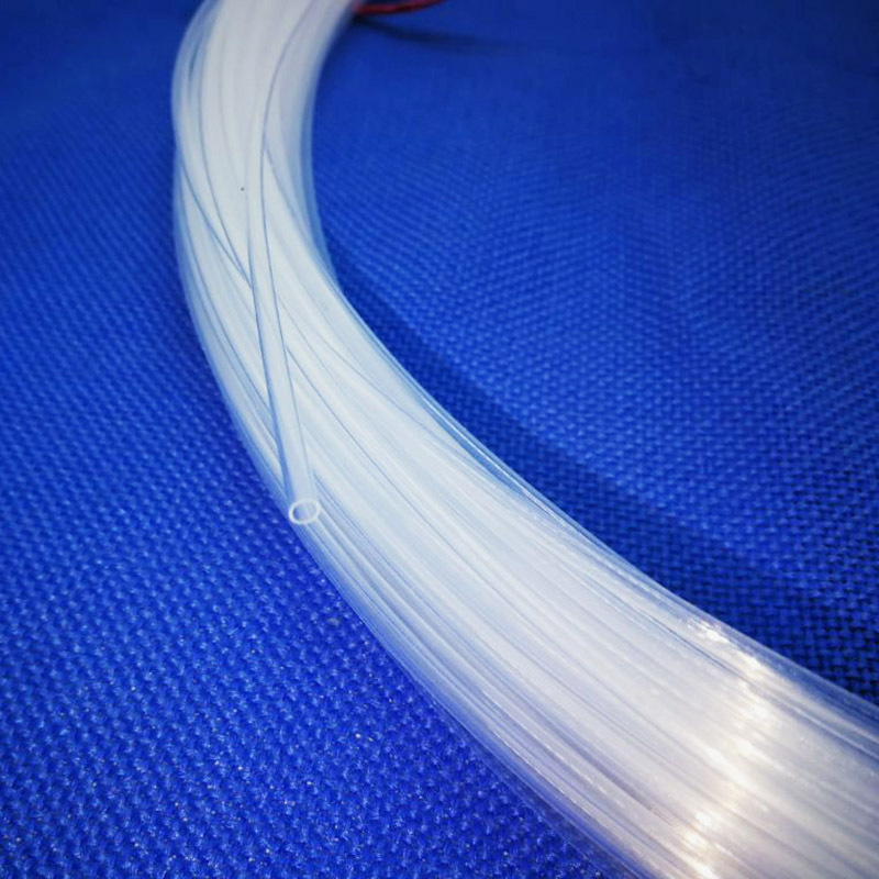 厂家生产供应 通体光纤透明管1.5*2.1mmfep毛细管橡塑塑料管批发