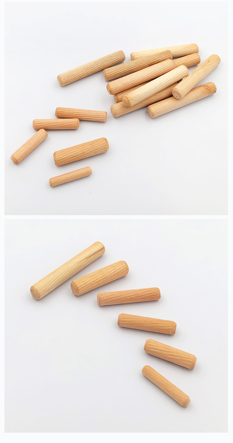 厂家直销家具紧固件木塞 衣柜橱柜紧固件实木材质木质紧密不易断