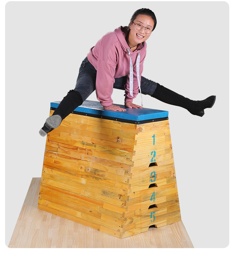 厂家供应中小学训练比赛标准木质跳箱弹跳力体操健身跳箱