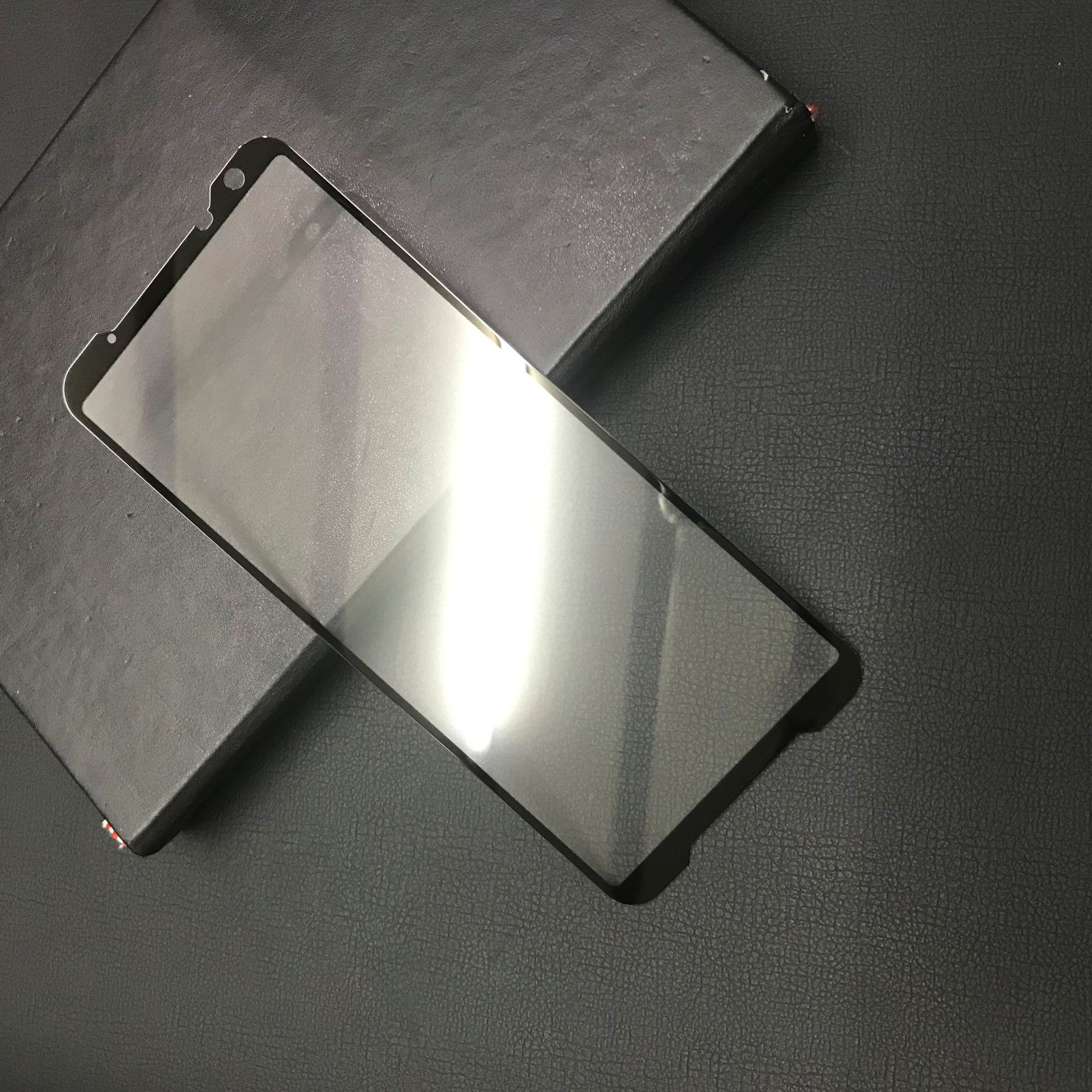 适用华硕rogphone2全屏满版雾面磨砂钢化膜华硕zs660kl磨砂钢化膜