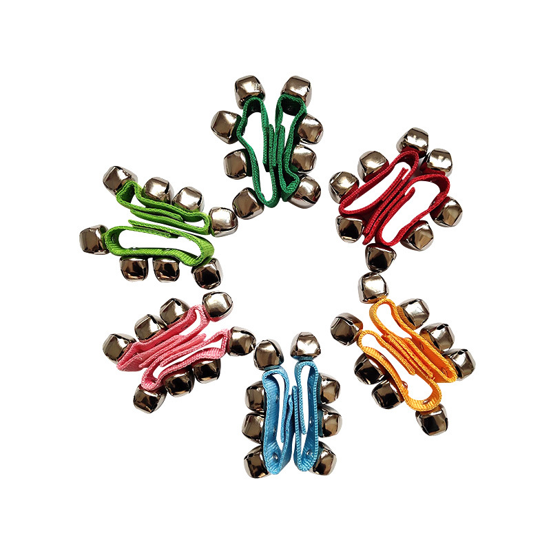 非洲鼓手铃乐器 腕铃脚铃 铃档童舞蹈手铃节奏铃铛幼儿摇铃