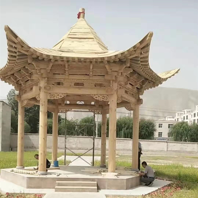 济南防腐木亭子