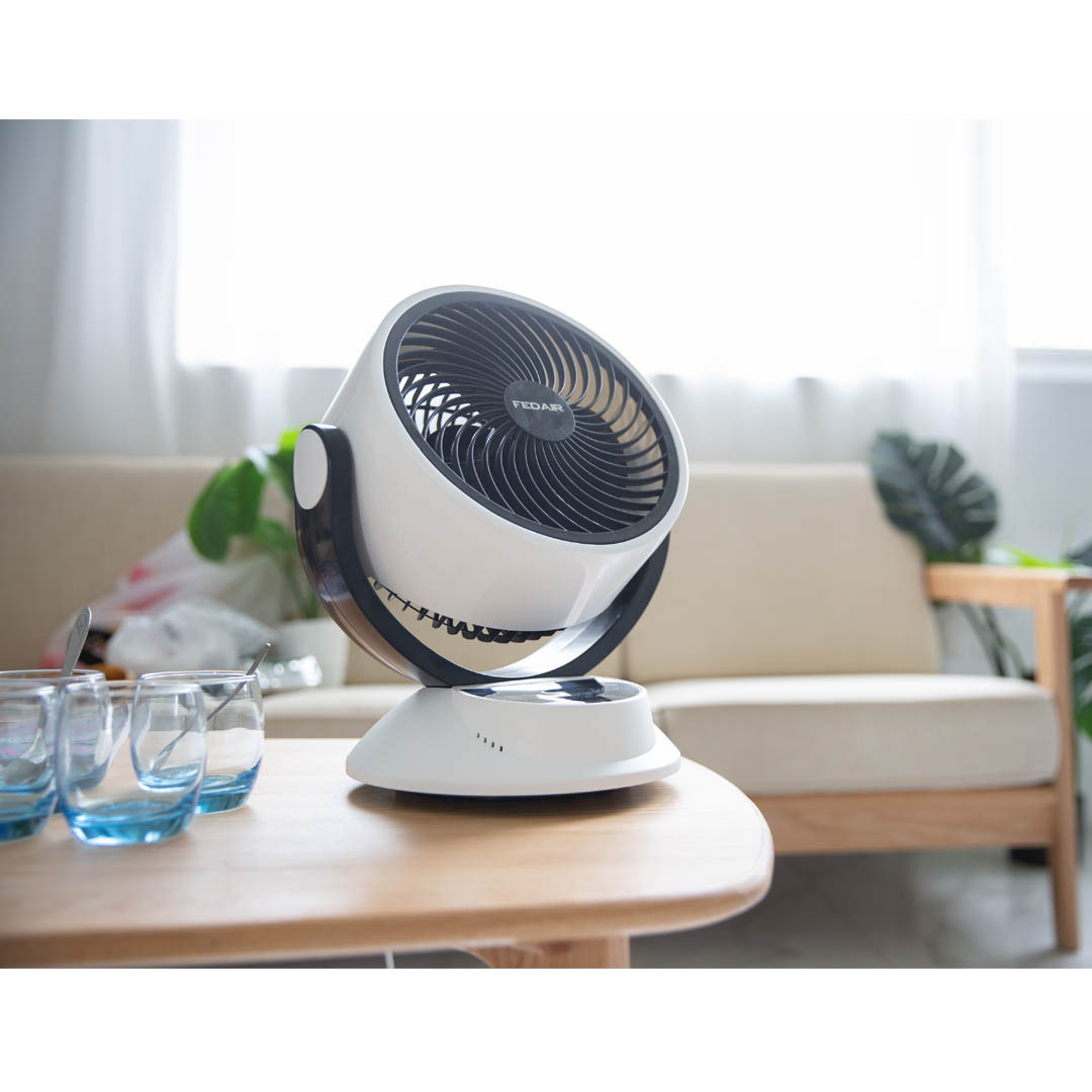 空气循环扇塔扇卧室客厅寝室办公摇头台式涡轮对流循环风扇