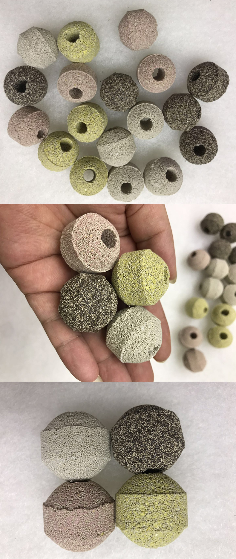 鱼缸水族箱3d奈米球纳米球过滤材料净水培菌球能量球远红大细菌球