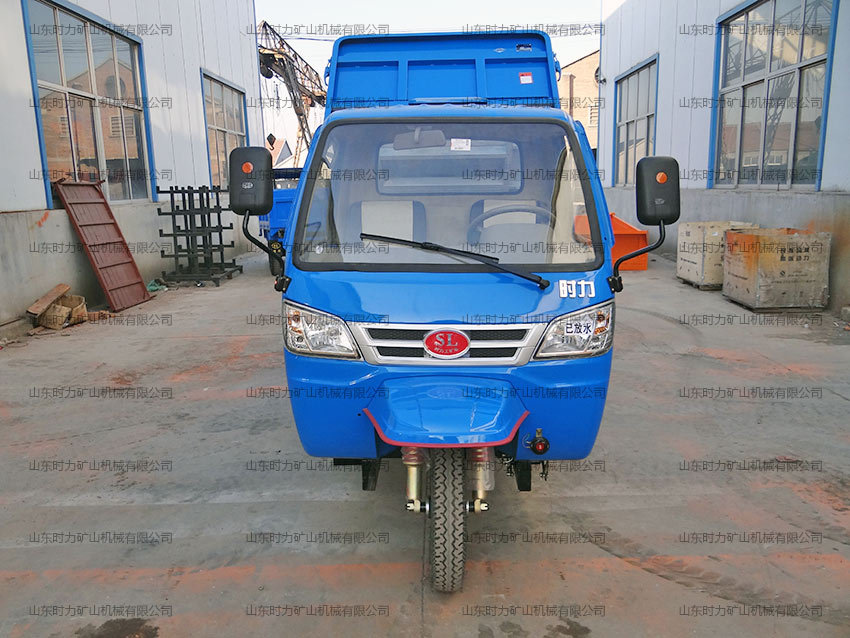 时力牌农用自卸柴油三轮车 全封闭 载重2吨 可定做厂家直销