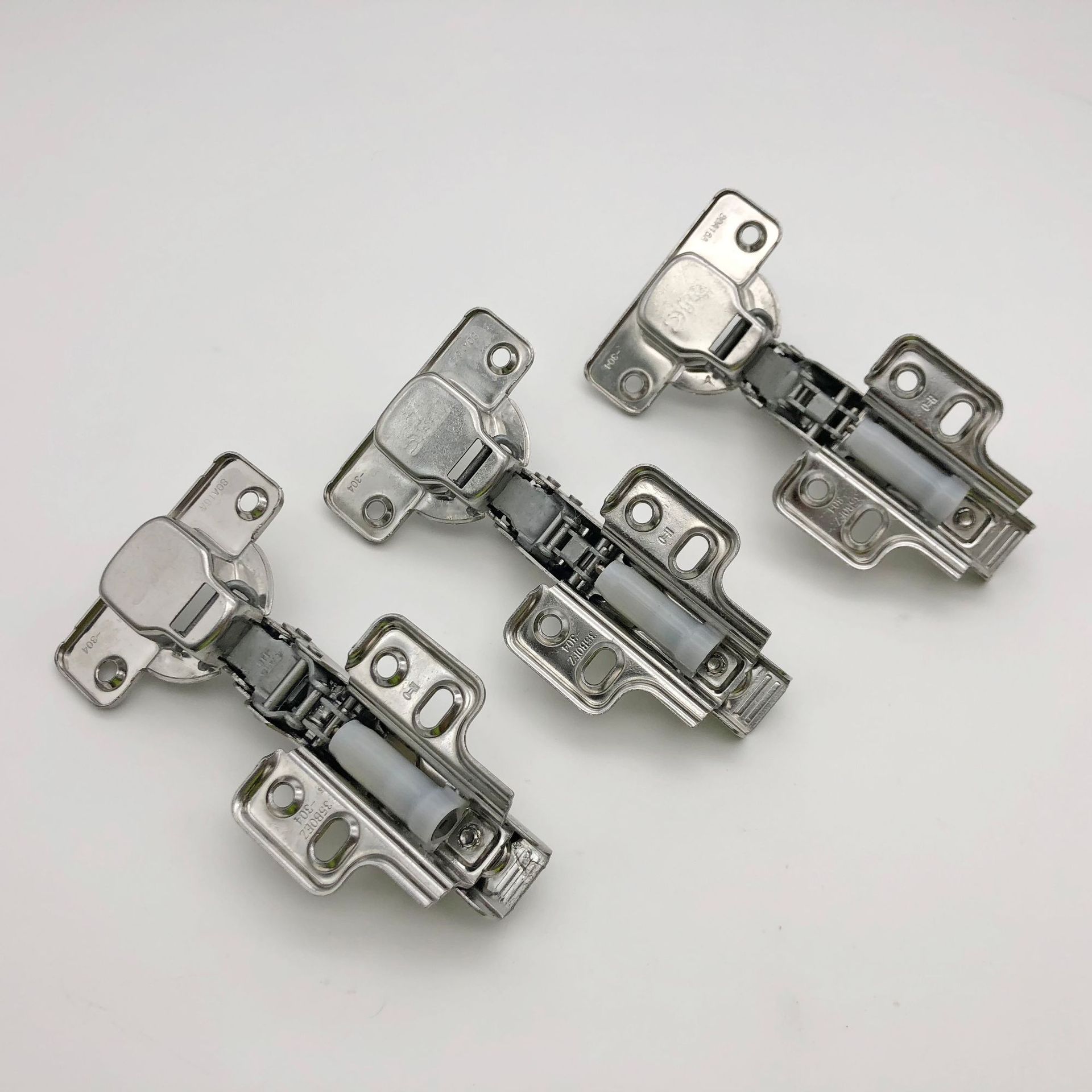 东泰dtcs80 304不锈钢铰链衣柜飞机铰 橱柜弹簧阻尼液压铰链合页