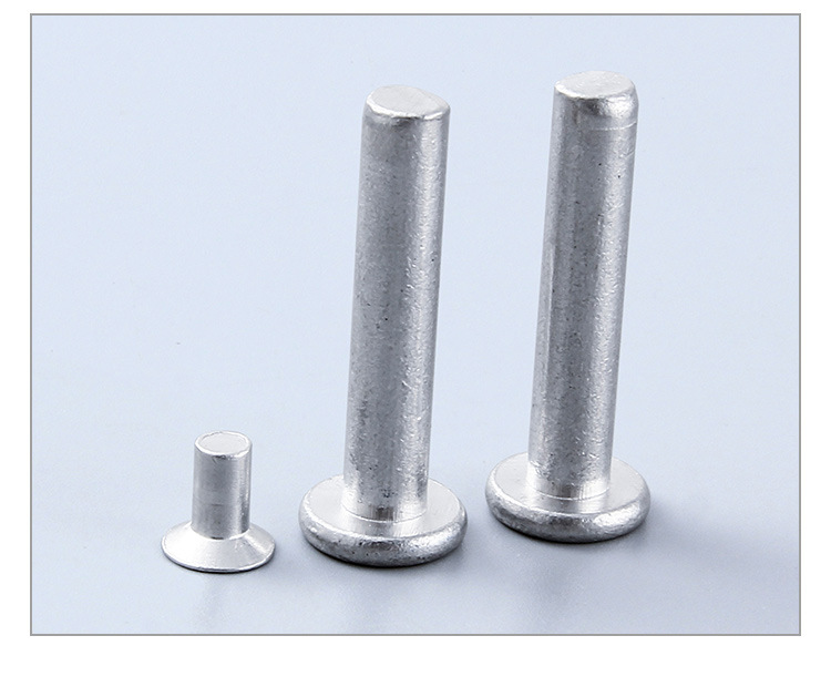 直销供应 平头实心不锈钢铆钉 国标不锈钢铆钉 紧固件实心铆钉