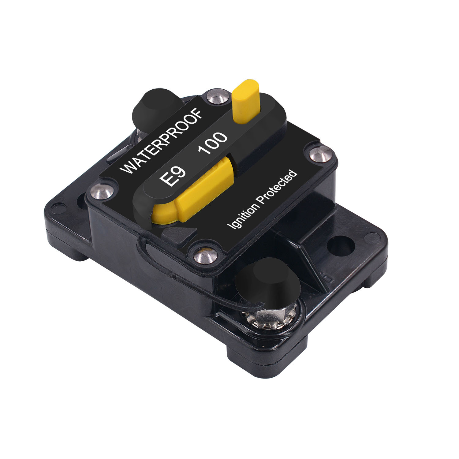 汽车断路器可恢复断电器 大电流音响改装带开关手动恢复 100a150a