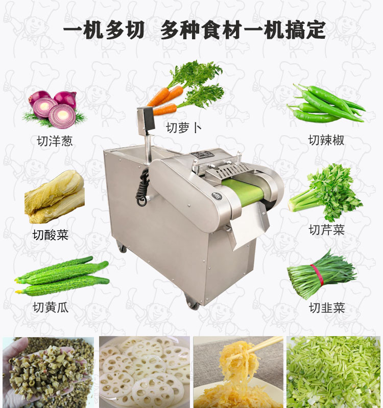 市场用小型切笋干片机 泡发笋干切丝机 切笋机 海带豆腐皮切丝机