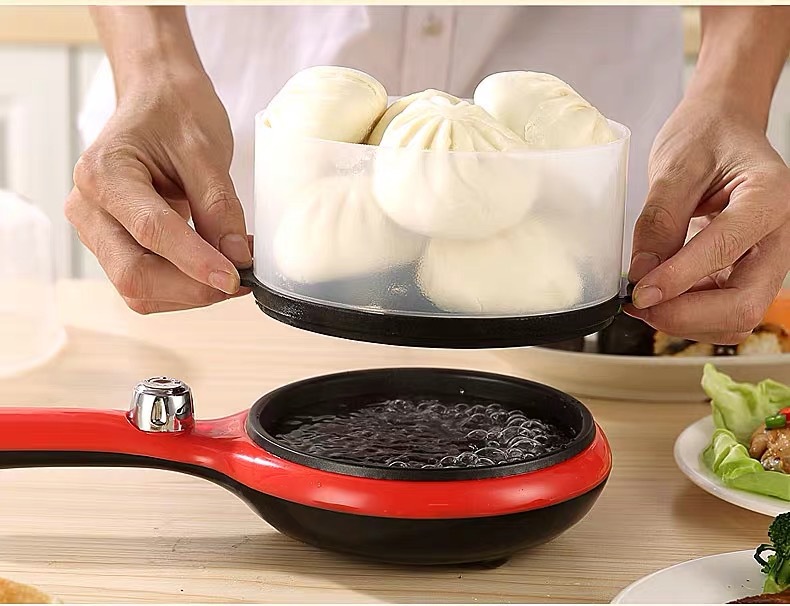 领锐多功能不锈钢蒸蛋器煮蛋器煎蛋器家用早餐机小家电礼品赠品