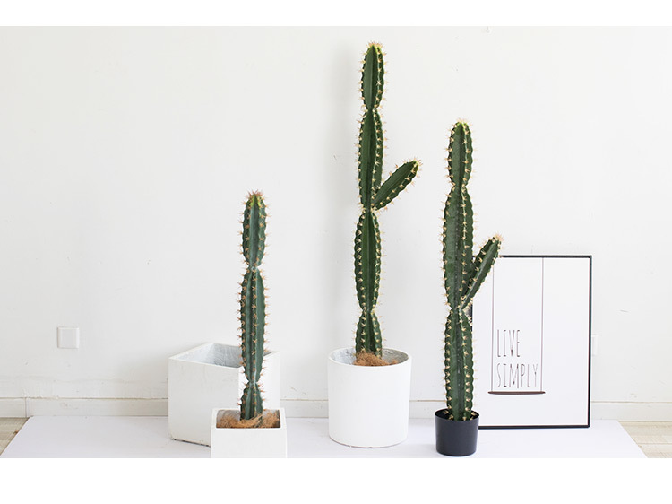 厂家直销 仿真仙人掌仙人柱大型墨西哥量天尺天轮柱ins风绿植造景