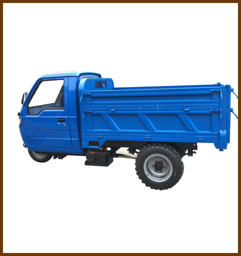 建筑用拉货三轮车柴油载货三轮车全封闭棚三轮车厂家供应