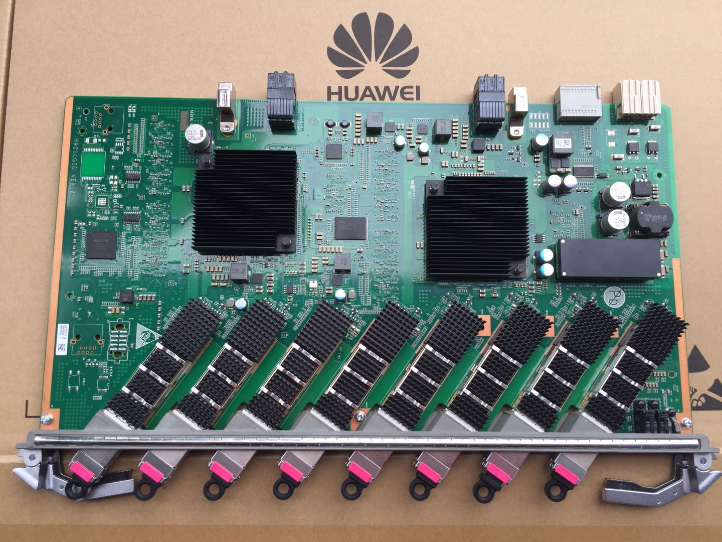 适用于原华为cgid 8口xg-pon万兆业务板 华为5800系列olt接口板