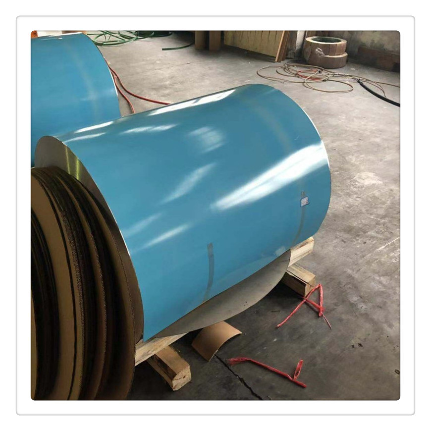 6mm高分子膜铝卷 0.6mm覆沙林膜铝卷 可压花橘皮纹 菱形等花纹