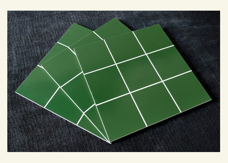 墨绿色格子瓷砖300×300厨房卫生间小方格墙砖餐厅吧台邮政绿地砖