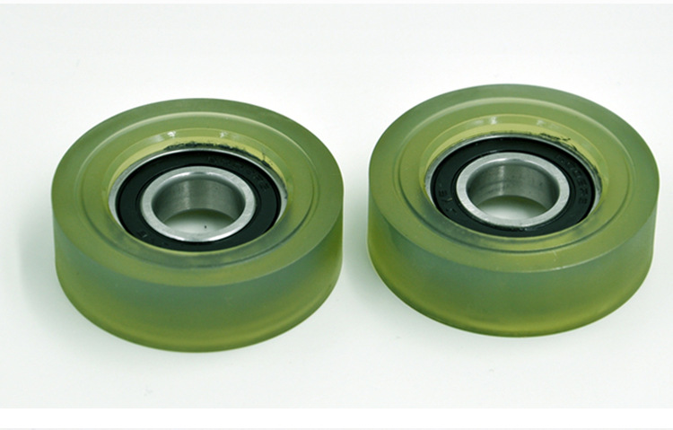 厂家直销pu塑料包胶轴承 聚氨酯包胶轴承 现货批发pu600250-15