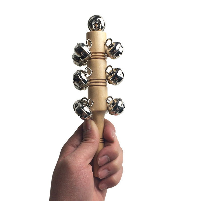 厂家供应 奥尔夫乐器棒铃早教中心儿童打击乐器13棒铃儿童乐器