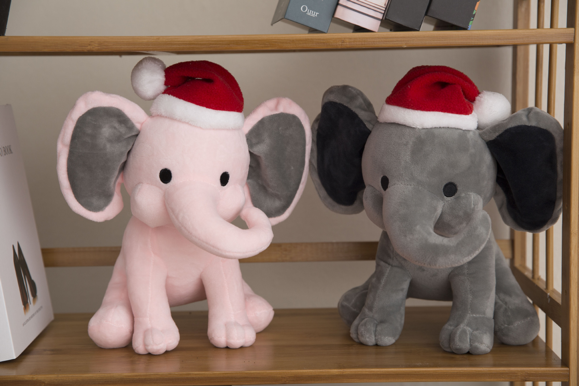 宝宝安抚小象公仔跨境毛绒玩具婴儿陪睡大象抱枕圣节诞礼物送女生