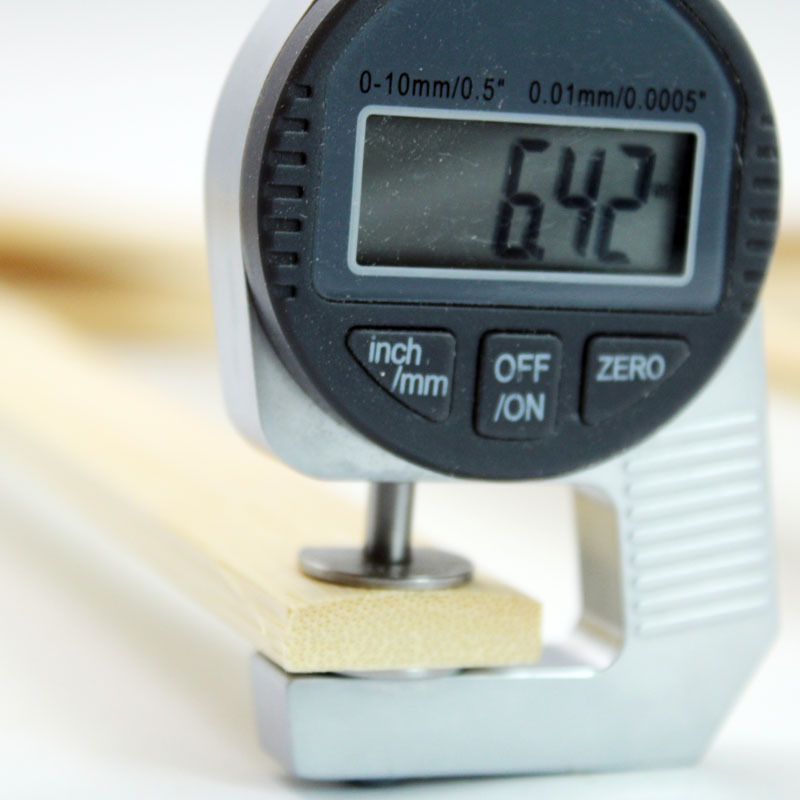 5毫米厚竹片实际尺寸