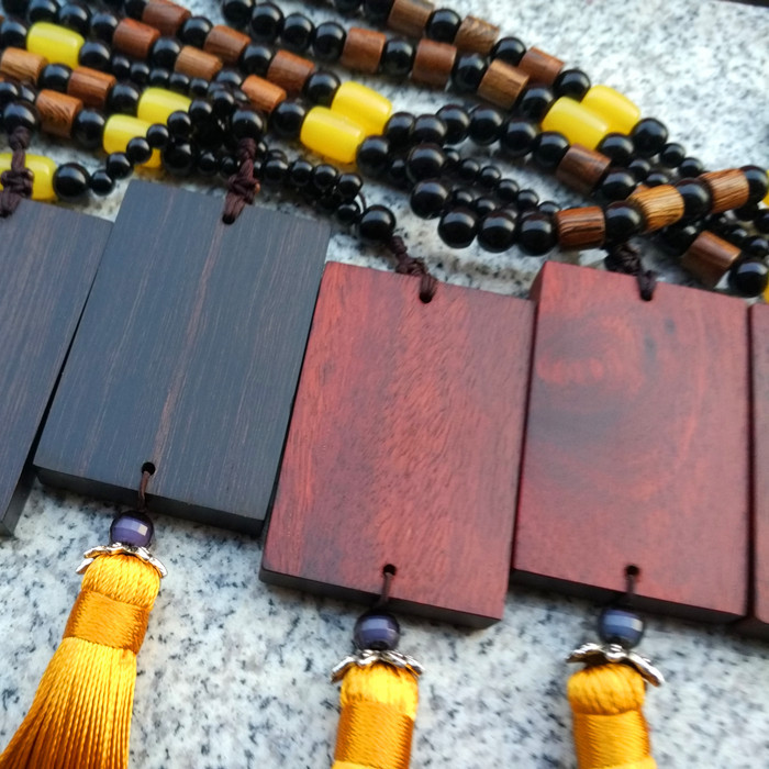 紫光檀无事牌461木牌激光雕刻木料挂件定制手把件赞比亚血檀木料