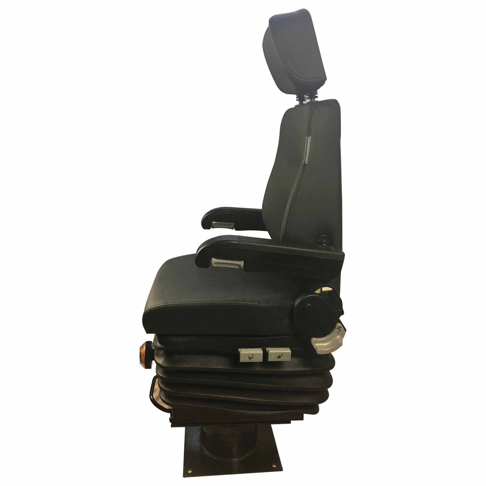 厂家直销工程座椅解放欧曼重卡驾驶室机械减震座椅带旋转一件包邮