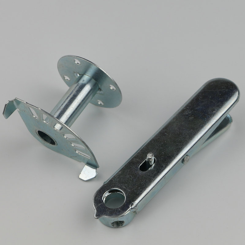 镀锌手动调节阀手柄 风阀压嘴排风设备配件 风阀风量调节阀执行器