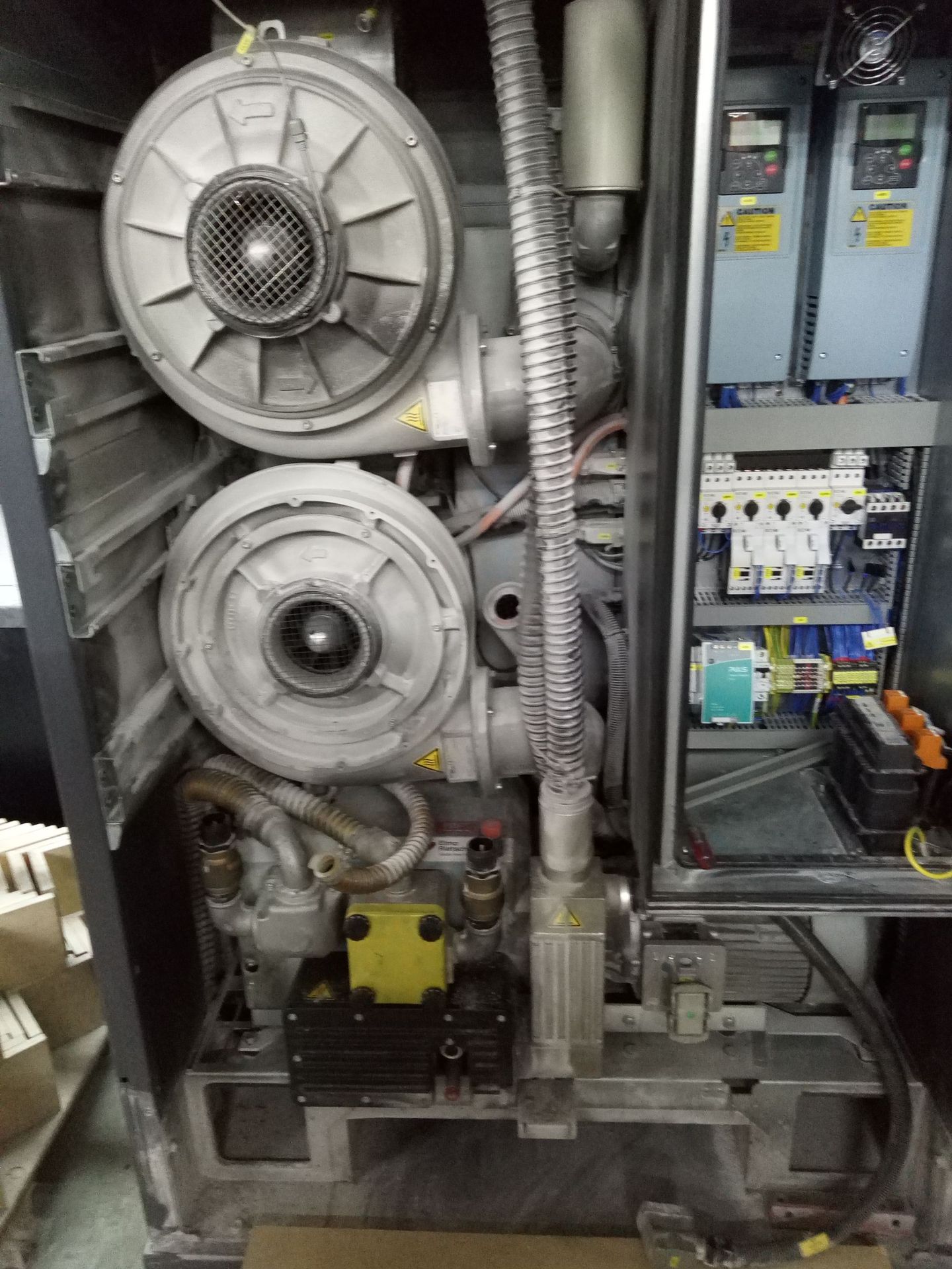 维修海德堡印刷机主风泵飞达泵klr85dvv真空压力复合风泵