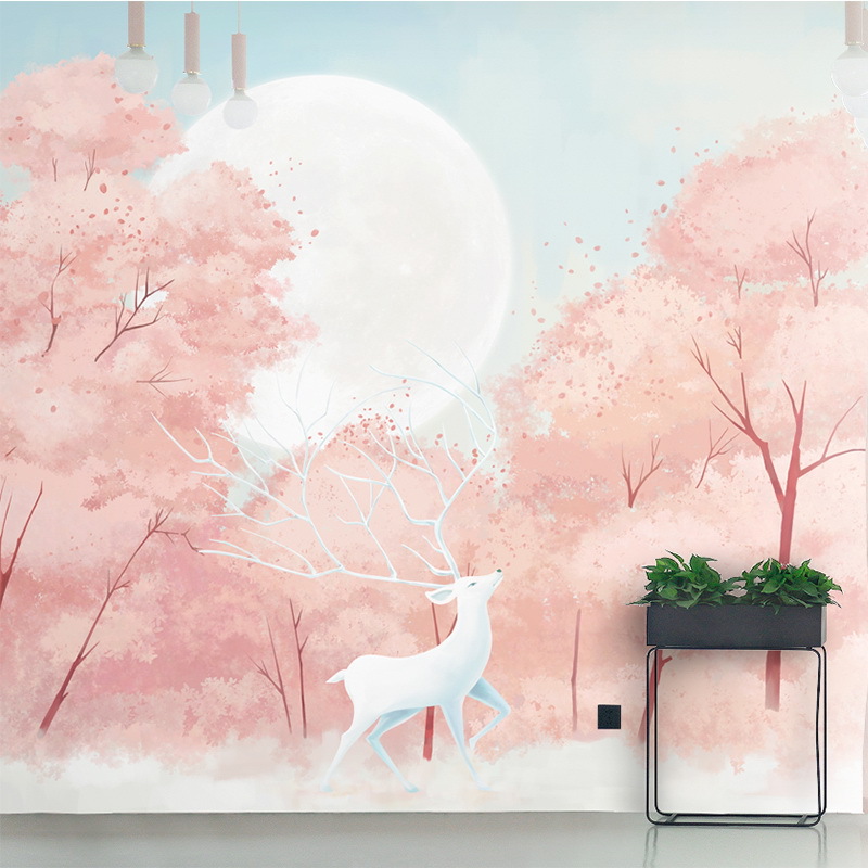 樱花卧室电视墙