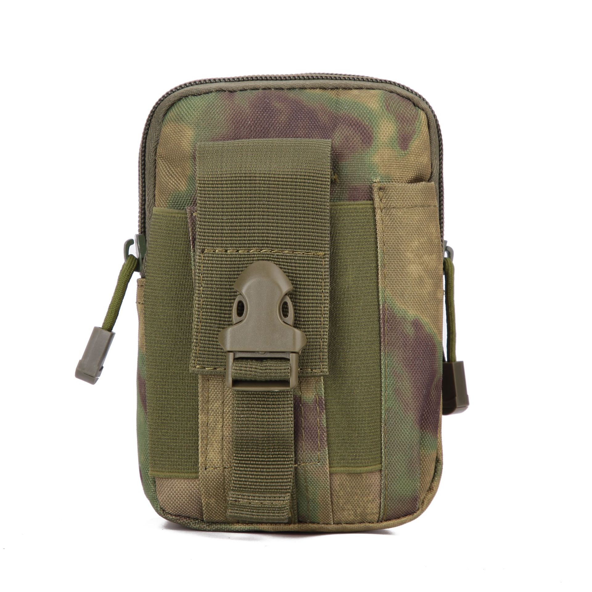 Military Fans Camouflage Tactics Waist Bag Pannier Bag Outdoor Sports Multi-Functional Work Waist Bag Construction Site Camouflage Belt Bag Customization