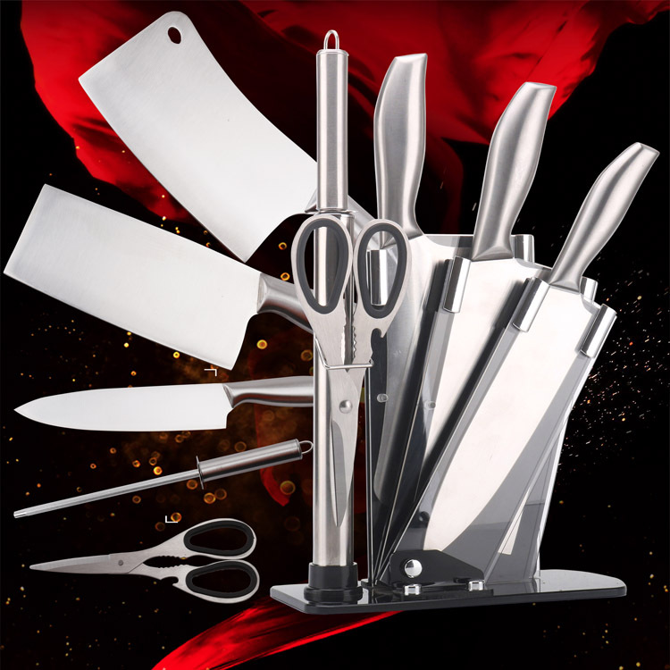 刀具套装厨房家用菜刀套装不锈钢礼品套刀全套组合六件套批发