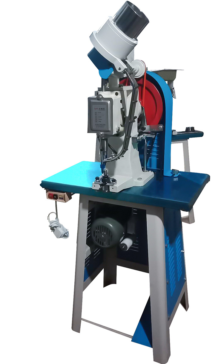 全自动单双面鞋眼机鸡眼铆钉机自动皮包腰带压扣气眼机设备