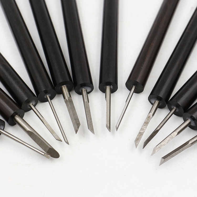 唐氏工具 木刻刀 橄榄核核桃雕刻刀 手工核雕刀 微雕 圆刀2.0mm