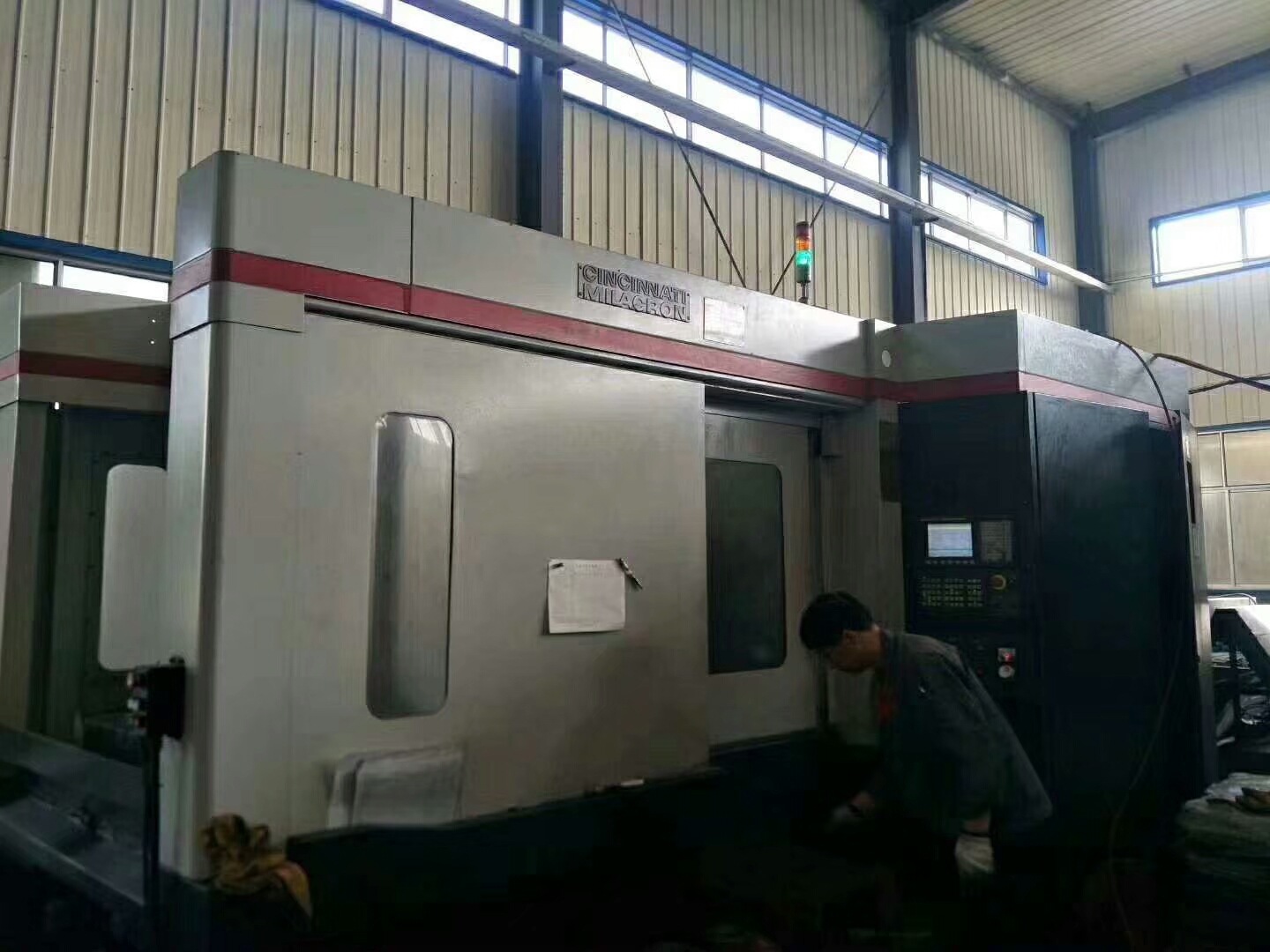 在位出售美国辛辛那提630双工位卧式加工中心双工位卧式加工中心