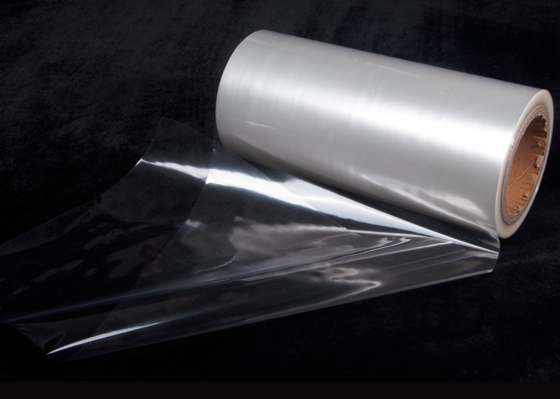 48um~80um bopp高透保护膜/opp无声胶带膜opp排废胶带膜