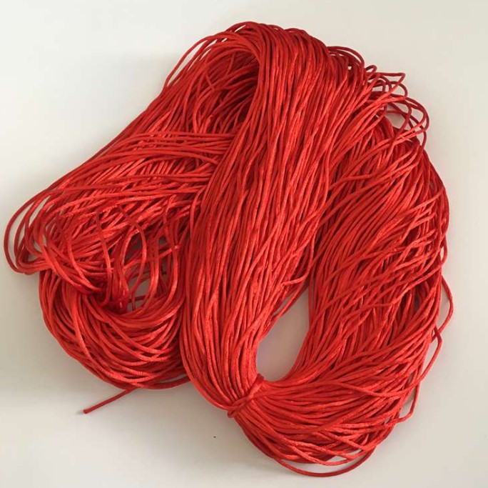 韩国丝线绳diy亮丝线 5号线中国结线批发玉带牌红手链五彩编织线