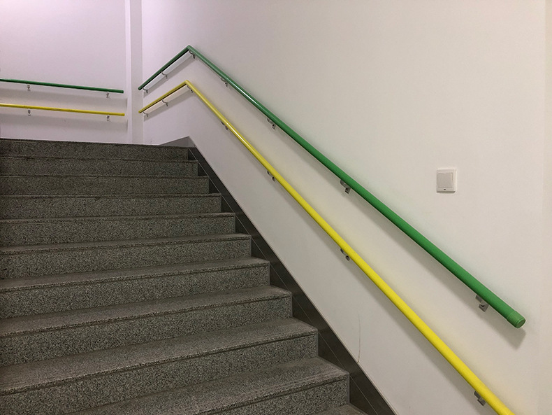 厂家直销 高强度树脂沿墙扶手 老年公寓走廊墙壁安全防撞扶手