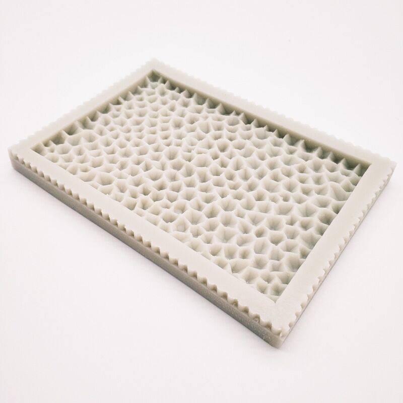 新款钻石纹理硅胶模具巧克力翻糖工具diy蛋糕围边装饰模 wmj-1017